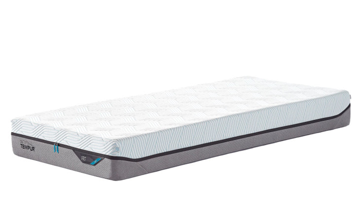 Viscoschaummatratze Discovery PRO SmartCool 100 x 200 cm Soft mit einem weißen und Ash grey Bezug