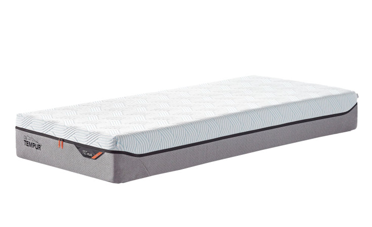 Viscoschaummatratze Discovery PRO Plus SmartCool 100 x 200 cm Firm in einem weißen und Ash Grey Bezug