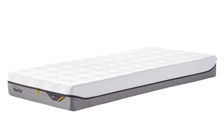 Taschenfederkernmatratze Discovery PRO SmartCool 90 x 200 cm Medium Firm Hybrid in einem weißen und Ash Grey Bezug