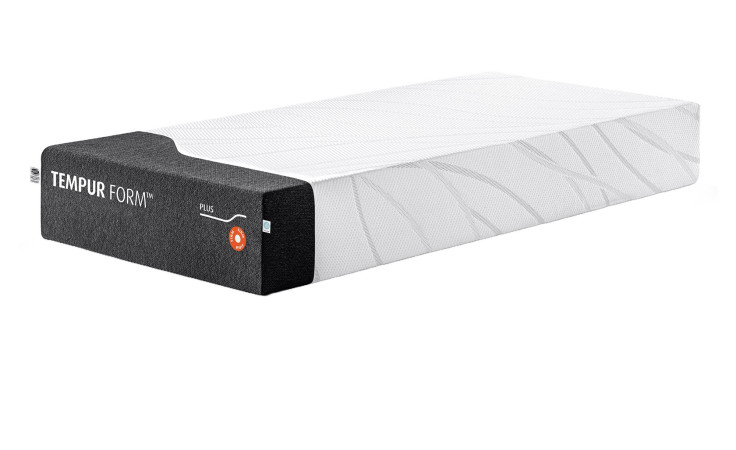 Tempur Matratze Form plus Firm in der Größe 90 x 200 cm, Schrägansicht