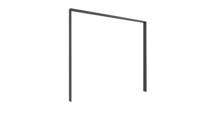 Passepartoutrahmen Petra in der Ausführung Graphit