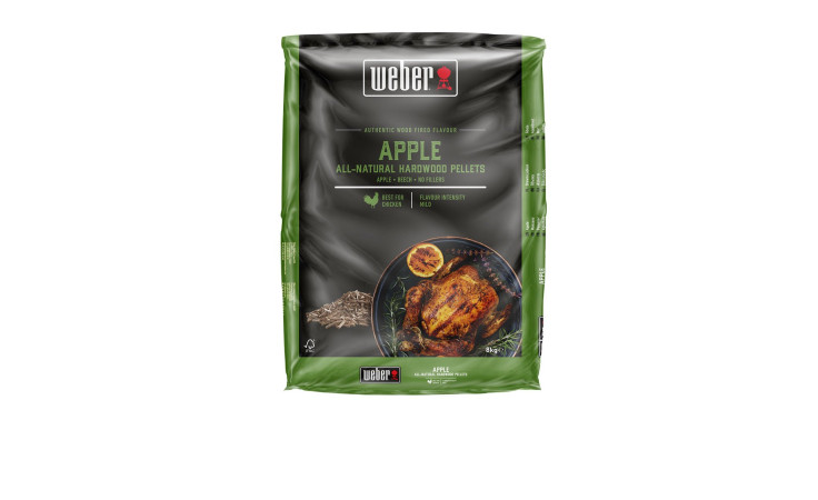 Holzpellets Apfelholz für Smoke-Fire reines Hartholz, 8 kg