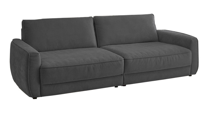 Basis-Big Sofa planoform Cochem in der Farbe Grau