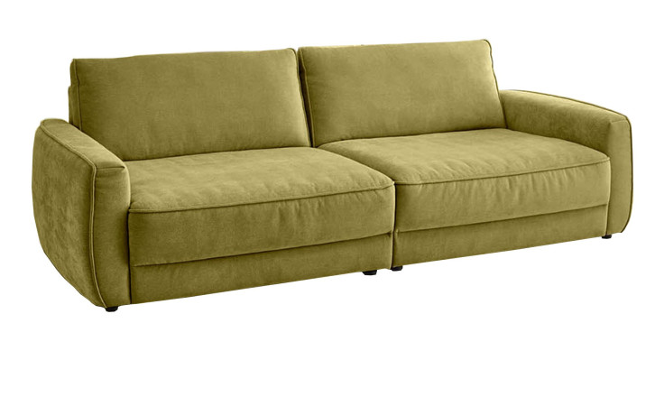 Basis-Big Sofa planoform Cochem in der Farbe Hellgrün