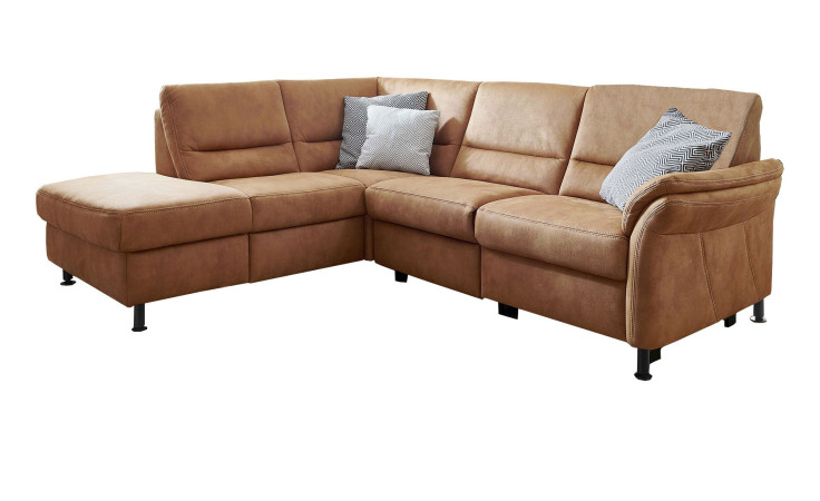 Basis-Wohnlandschaft plano|FORM Dale, in der Farbausführung Zimt