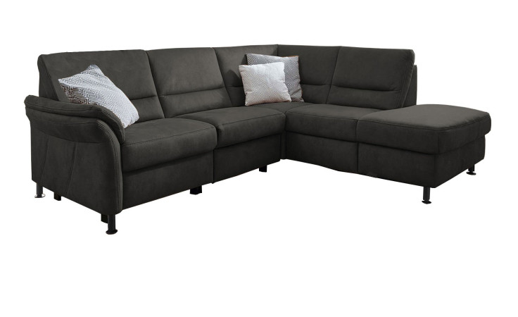 Basis-Wohnlandschaft plano|FORM Dale, in der Farbausführung Anthrazit