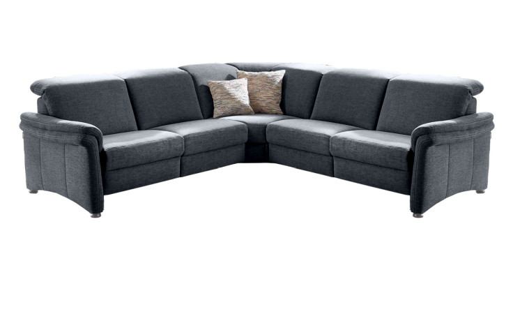 Komfort-Wohnlandschaft planoIFORM Euphoria in der Farbe Denim