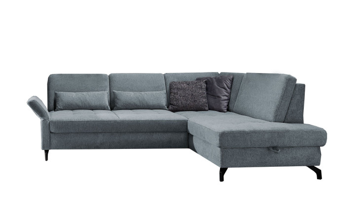 Basis-Ecksofa Westminister in der Farbe Blau