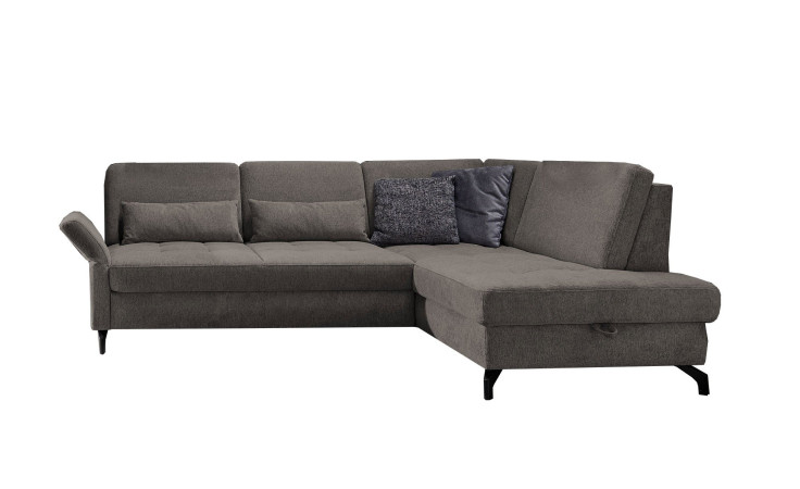 Basis-Ecksofa Westminister in der Farbe Stone