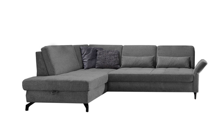 Basis-Ecksofa Westminister in der Farbe Anthrazit