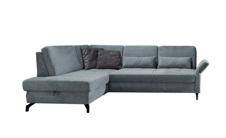 Basis-Ecksofa Westminister in der Farbe Blau