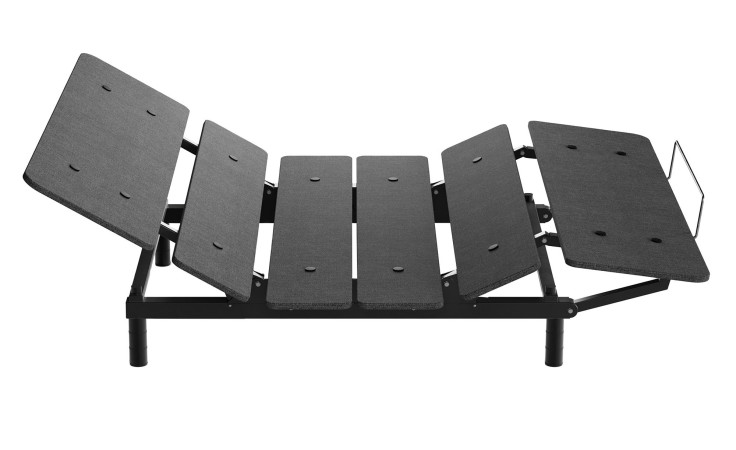 Motorplattform Sydney 90 x 200 cm in Schwarz