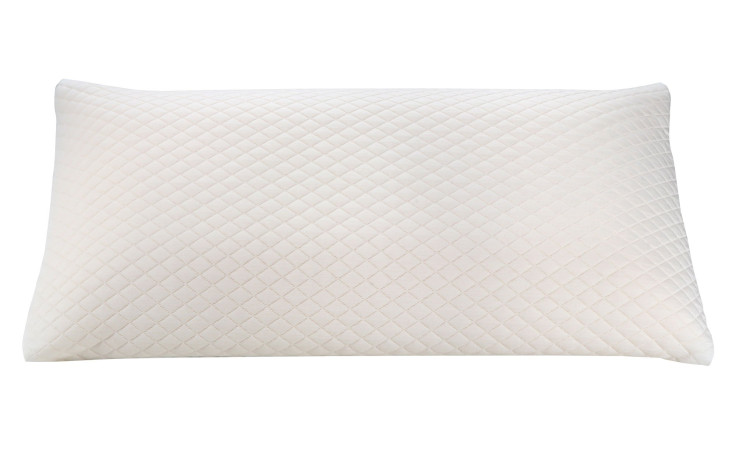 Kissen Visko-Fresh M mit einem weißen Bezug.