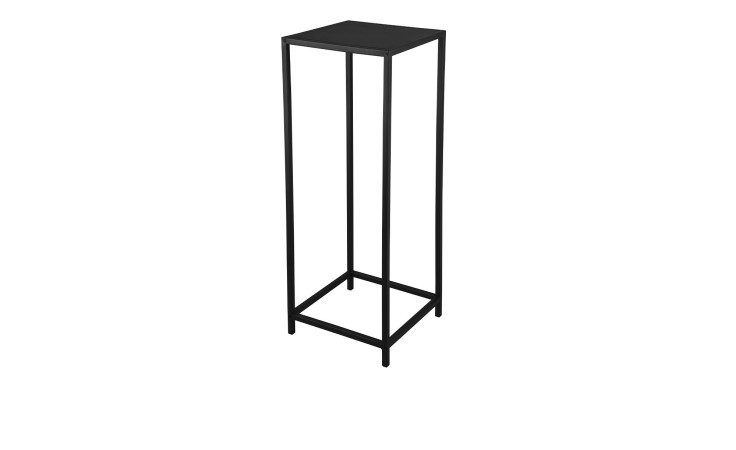 Beistelltisch Vicky in Schwarz aus Metall.