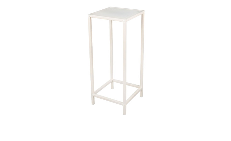 Beistelltisch Vera in Sand aus Metall.