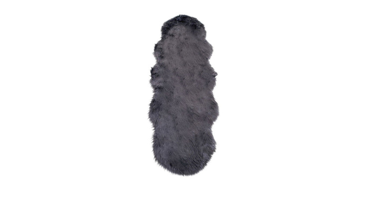 Lammfell Nilla von House Nordic aus Polyester in Grau, 60 x 180 cm