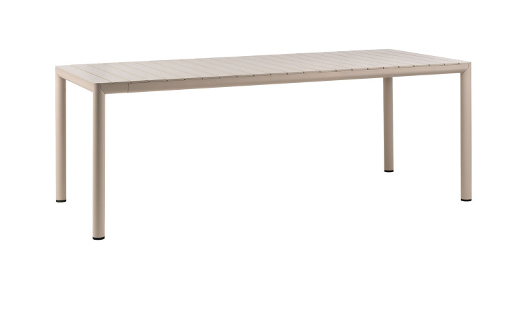 Gartentisch Tevere 210, aus UV-beständigem Fiberglass-Polypropylen in Corda