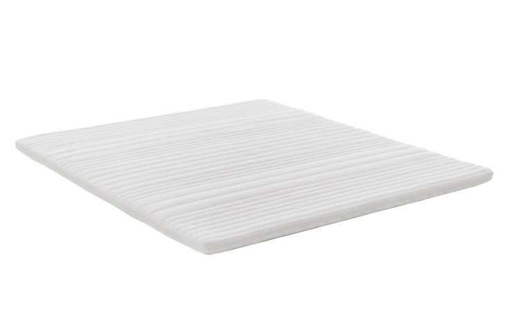 Kaltschaumtopper MONDO Barell 180 x 200 cm in einem weißen Doppeltuchbezug