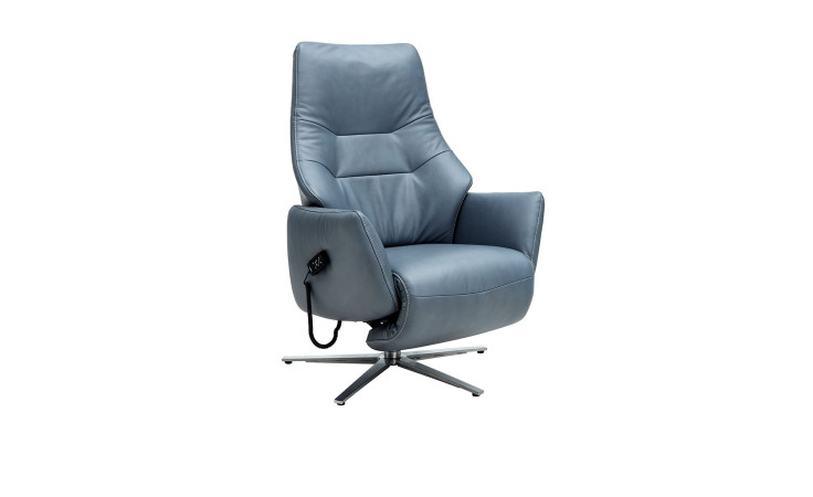 Basis-Einzelsessel MONDO Comfort Cancun, in der Farbausführung Blau