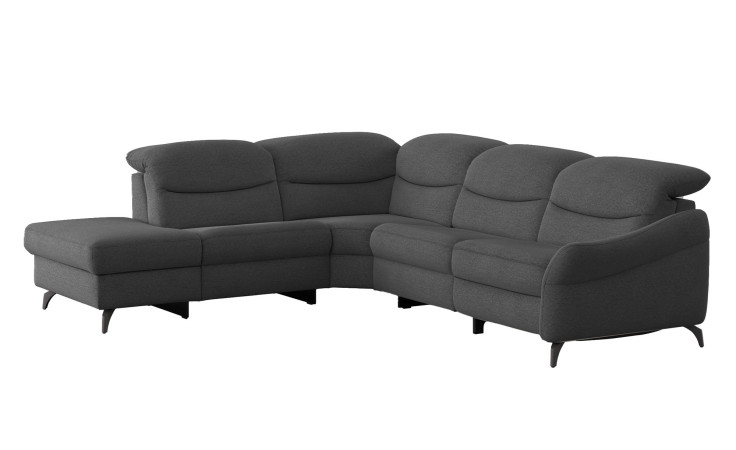 Basis-Ecksofa MONDO COMFORT Kaleo, Farbe: Gothic