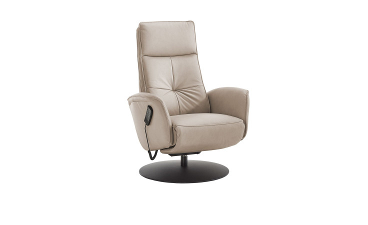 Komfort-Relaxsessel MONDO Comfort Casio Vision A, in der Farbausführung Creme, Schrägansicht