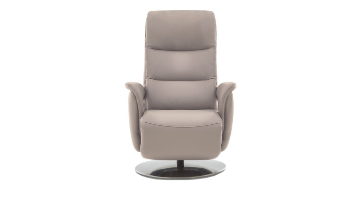 Relaxsessel MONDO Casio Relax in einem Echtlederbezug in Pearl