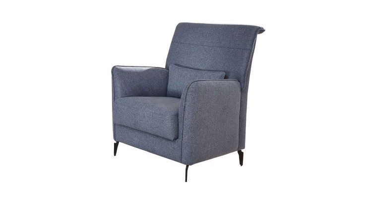 Polstersessel MONDO Piatto, in der Farbausführung Blau