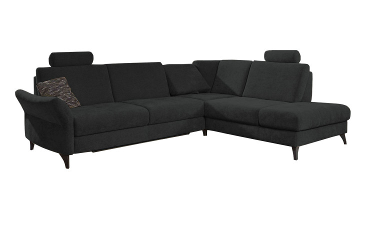 Komfort-Wohnlandschaft MONDO Belcaro in der Farbe Anthrazit