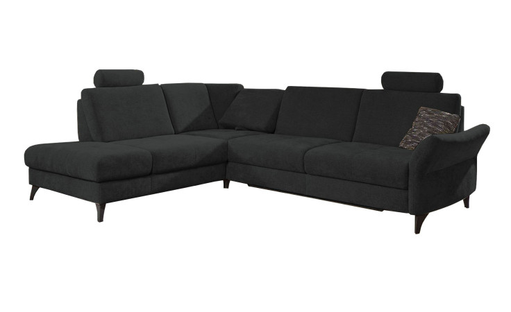 Komfort-Wohnlandschaft MONDO Belcaro in der Farbe Anthrazit 