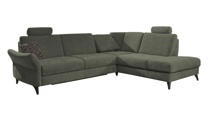 Komfort-Wohnlandschaft MONDO Belcaro in der Farbe Lind