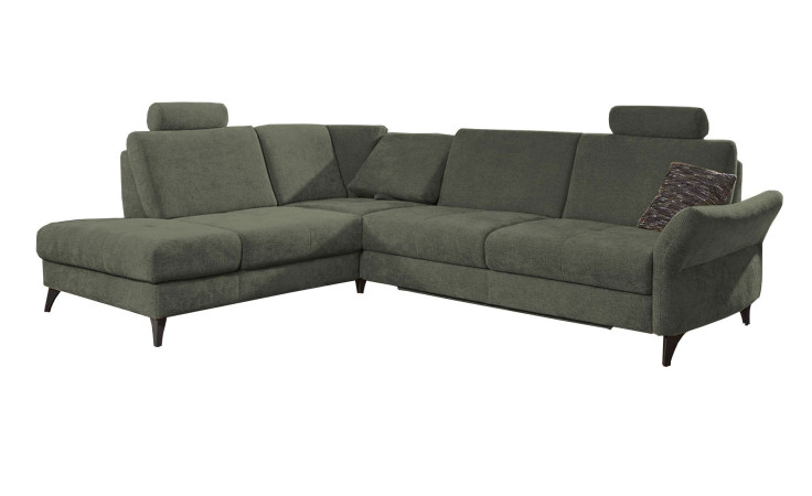 Komfort-Wohnlandschaft MONDO Belcaro in der Farbe Lind 