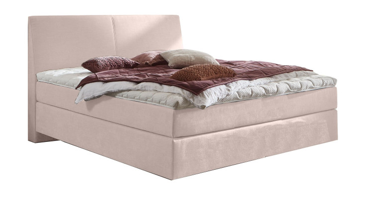 Boxspringbett vito Assetto in der Farbe Taupe