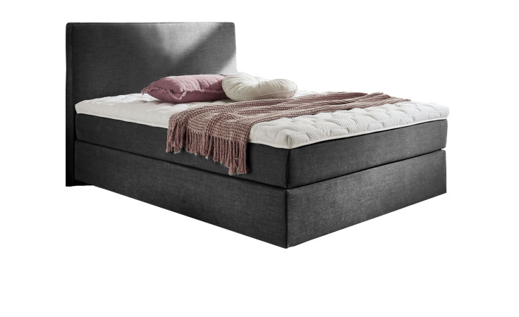 Boxspringbett vito Asetto in der Farbe Anthrazit