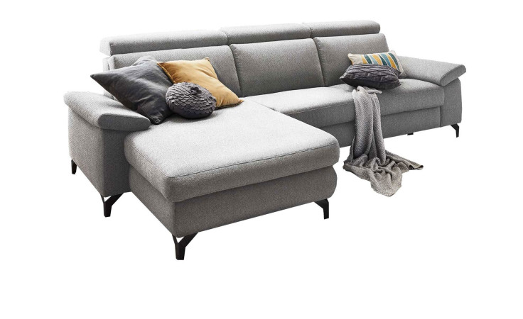 Basis-Wohnlandschaft vito Benefit 2.0, in der Farbausführung Light Grey