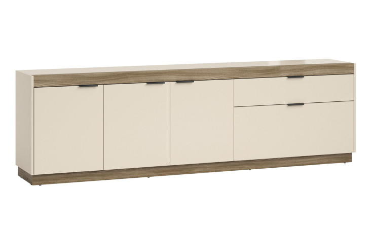 Lowboard self Jana in der Farbe sandgrau