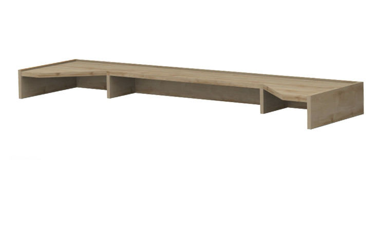 Schreibtisch-Aufsatz vito Vary im Dekor Asteiche