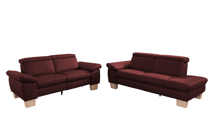 Komfort-Sitzgruppe vito Tonga, in der Farbausführung Bordeaux