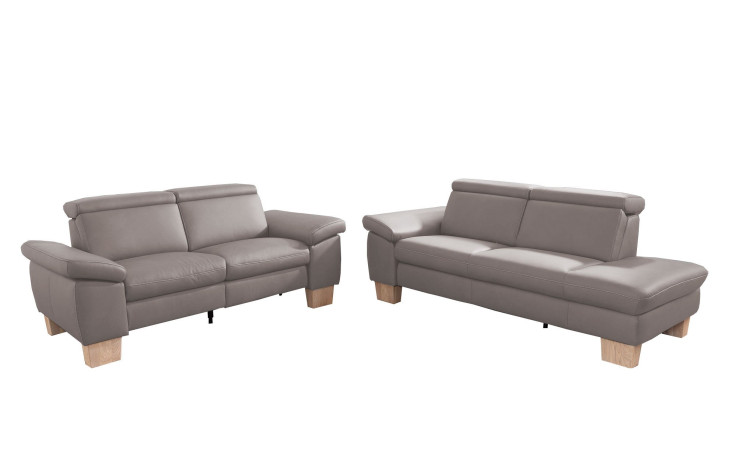 Komfort-Sitzgruppe vito Tonga, in der Farbausführung Hellgrau