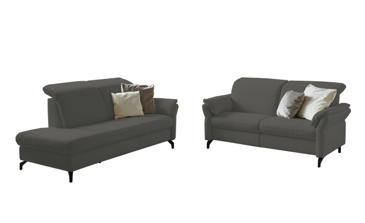 Komfort-Sitzgruppe vito Sadena, in der Farbausführung Anthrazit