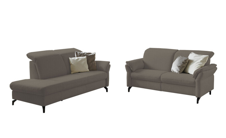 Komfort-Sitzgruppe vito Sadena, in der Farbausführung Stone