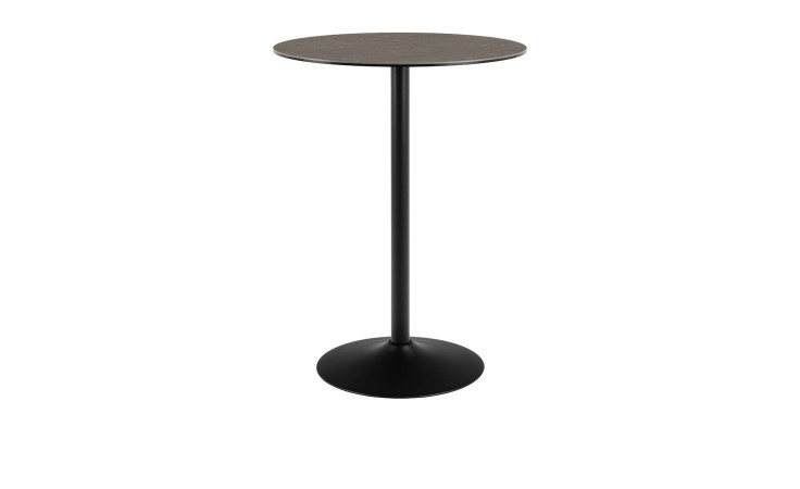 Bartisch set one Salinas in Farbausführung schwarz, Frontansicht