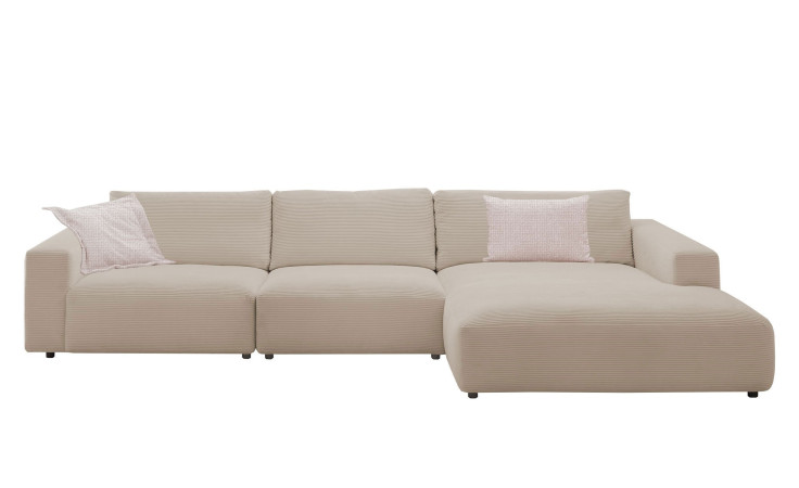 Komfort-Wohnlandschaft Musterring Lucia 2.0, in der Farbausführung Taupe