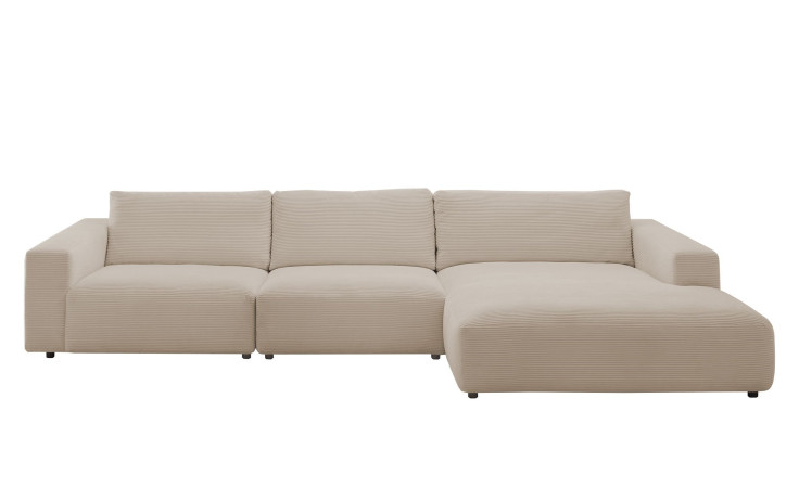 Basis-Wohnlandschaft Musterring Lucia 2.0, in der Farbe Taupe