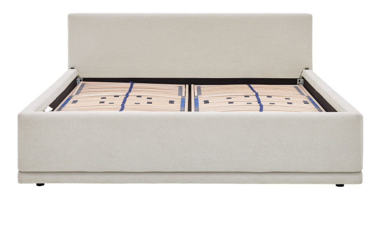 Basis-Polsterbett MR JustB! SC200 in einem beigen Bezugsstoff