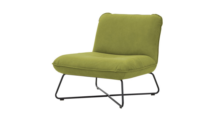 Basis-Stuhl Muterring MR 2986, ind er Farbausführung Hellgrün, Schrägansicht