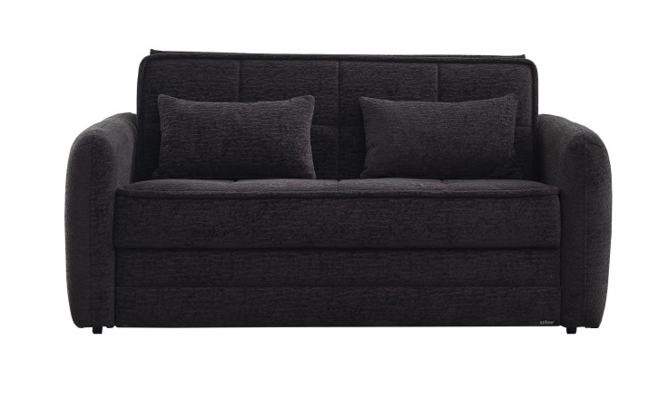 Schlafsofa Lauro, in der Farbausführung anthrazit