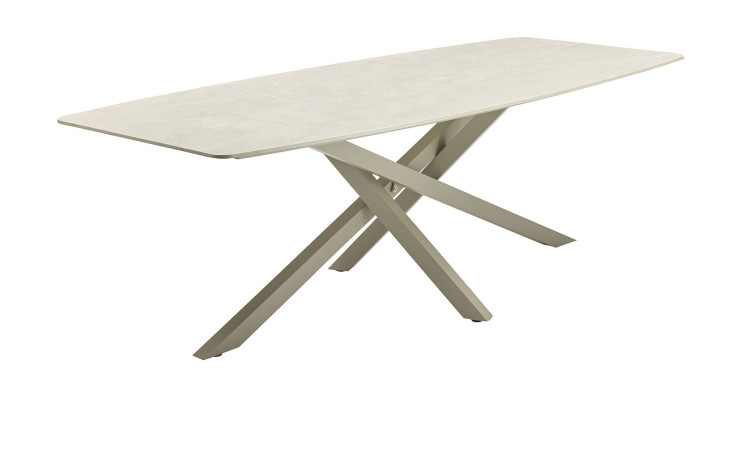 Gartentische Como von LC Garden in Taupe-Beige