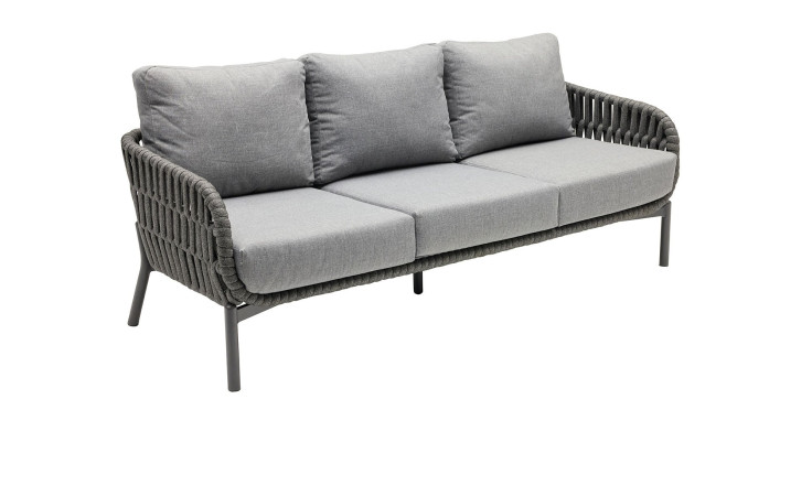 Gartensofa Camino von LC Garden in Grau-Anthrazit
