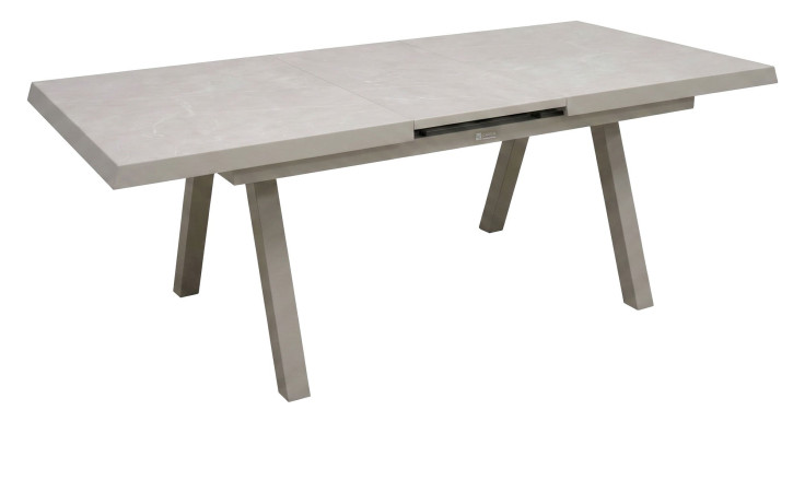 Gartentisch ausziehbar Bondino II Taupe