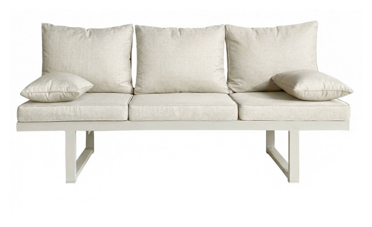 Gartensofa Bondino in beige/taupe, inkl. Sitz- und Rückenkissen, Ansicht Funktion